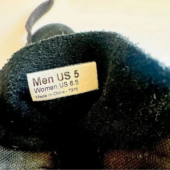 Vans Sk8 Cheetah/Leopard Hidden Wedge Hightop Sneakers from Urban Outfitters - Picture 9 of 9